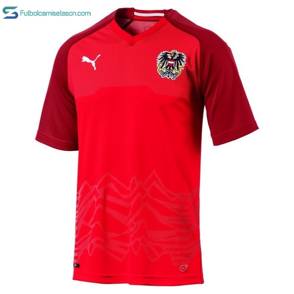 Camiseta Austria 1ª 2018